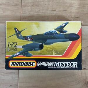 マッチボックス 1/72 Armstrong Whitworth Meteor ミーティア NF.14/12/11 PK-129 MATCHBOX プラモデル イギリス 戦闘機 当時物 未組立