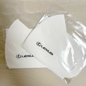 未使用　未開封　LEXUS レクサス　オリジナル 接触冷感 マスク 2枚セット　フリーサイズ 非売品