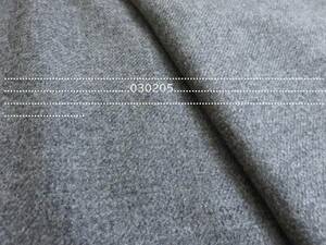  日本製　コート用ウールツイル　紡毛　コート・ジャケット生地 3m
