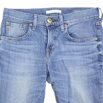 RED CARD レッドカード YT25406 富岡佳子コラボ♪ USED加工 カットオフ ストレッチ デニム パンツ Sz.23　レディース　K3B00396_C#R_画像2