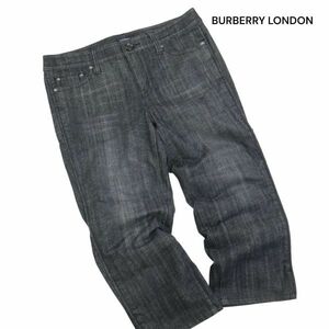 BURBERRY LONDON バーバリー ロンドン 通年 ストレッチ デニム パンツ ジーンズ Sz.44　レディース 大きいサイズ　K4B00077_1#R