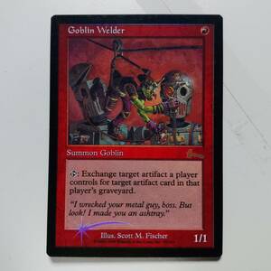 MTG/Foil/Goblin Welder/ゴブリンの溶接工/英語/1枚/ウルザズレガシー