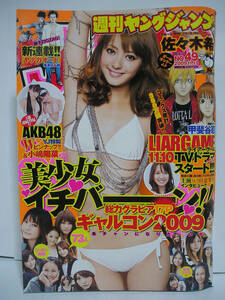 ヤングジャンプ 2009年11月19日号 NO.49 表紙:佐々木希 小嶋陽菜【AKB48 ピンナップ付き】[h16122]