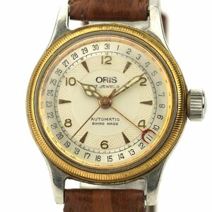 【中古/稼働品】ORIS オリス 7400C ポインターデイト 自動巻 ボーイズ 32mm（K-SM745）