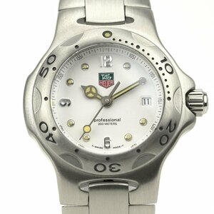 【中古/電池交換済み】TAG HEUER タグホイヤー Professional 200 WL1310 レディース ホワイト文字盤 クオーツ（K-KW1015）