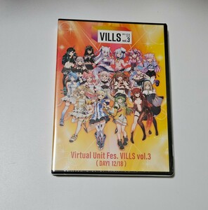 【未開封】Virtual Unit Fes.VILLS vol.3 Blu-ray 