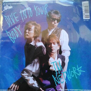 TM NETWORK 　DIVE INTO YOUR BODY シングルレコード