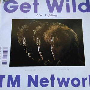 TM NETWORK Get Wild シングルレコード
