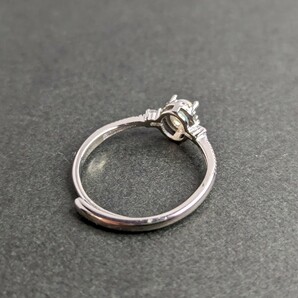 オパールのリング フリーサイズ シルバー９２５ 指輪 パワーストーン 送料無料 匿名配送 の画像4