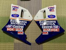 送料無料　ロスマンズ サイドカウル 左右セット NSR50 NSR80 ホンダ HRC Rothmans HONDA_画像1