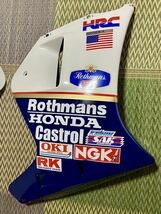 送料無料　ロスマンズ サイドカウル 左右セット NSR50 NSR80 ホンダ HRC Rothmans HONDA_画像3