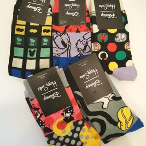 新品 Happy Socks ディズニー ソックス5足セット