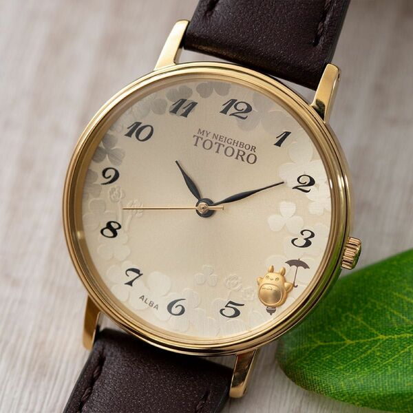 【どんぐり共和国限定】となりのトトロ 数量限定モデル 腕時計 ゴールド ACCK734 ジブリ美術館　男女兼用腕時計