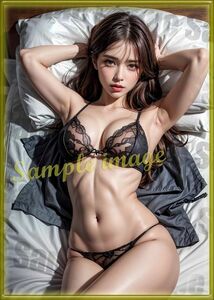 C◇ランジェリー美女◇101円スタート◇[高解像度]◇A4写真用光沢紙◇2898◇グラビアイラストアートポスター◇バレーバスケ筋トレチアガール