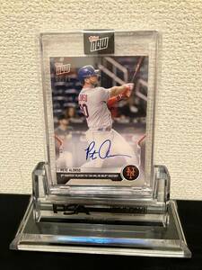 topps now ピート・アロンゾ　直筆サインカード