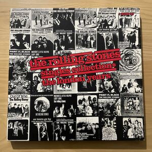 中古貴重盤 アナログLPレコード4枚組 The Rolling Stones 「Singles Collection The London Years 」ABKCO 1218-1 EU盤 1989年発売