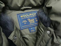 ◆ 美品 ウールリッチ WOOLRICH COCOON DOWN COAT OLIVE レディース コクーン ダウン コート Sサイズ SMALL オリーブ_画像5