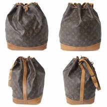 【紐/社外】 LOUIS VUITTON ルイヴィトン ノエ ショルダーバッグ モノグラム M42224 874FC NT Cランク_画像2