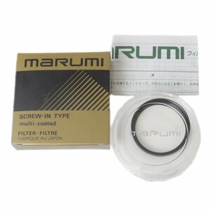 【中古】 marumi マルミ MC-UV フィルター 40.5mm ブラック 箱、ケース、説明書 NT 美品 Aランク