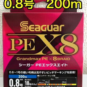 シーガー　PE X8 0.8号　200m