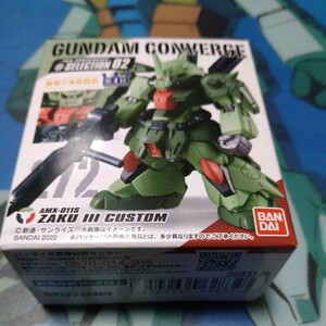 FWガンダムコンバージ　セレクション02☆272　ザクⅢ　カスタム★ Fw　GUNDAM　CONVERGE　#