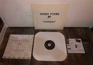 【No.416】NUKEY PIKES/#3 ”consume” ニューキーパイクス LP メロコア ハードコア パンク ZK records 中古品