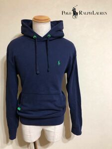 Polo Ralph Lauren ポロ ラルフローレン パフォーマンス スウェット パーカー プルオーバ トップス サイズM 長袖 裏起毛 ネイビー 175/96A