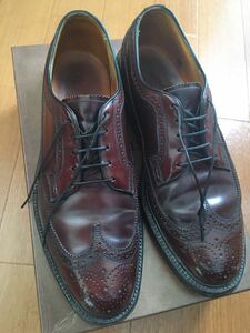 フローシャイム Florsheim IMPERIAL インペリアル コードバン ウイングチップ 10D 60s 60年代