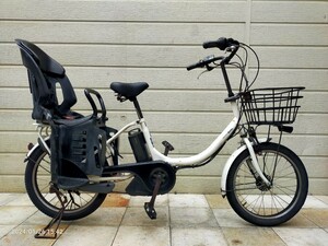 ヤマハ PAS Baby PM20B パスバビ− 電動アシスト自転車 2014年 20インチ 内装3段変速 (バッテリー・充電器付) 整備済み自転車 E3012601