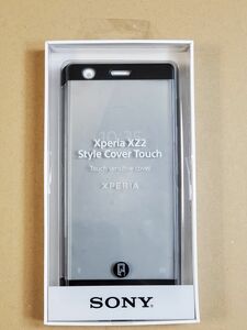 Sony◆ソニー 【ソニー純正】 Xperia XZ2用 Style Cover Touch ブラック・黒 SCTH40 SO-03K/SOV37 【並行輸入品】