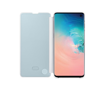 【ジャンク】Galaxy S10 ◆ CLEAR VIEW COVER カバー【海外版純正】ホワイト Samsung ロゴ オフィシャル【並行輸入品】_画像3