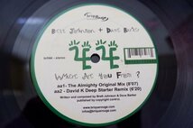 T2-005＜12inch/美盤＞Brett Johnson & Dave Barker / Where Are You From?_画像2