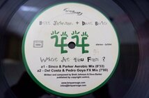 T2-005＜12inch/美盤＞Brett Johnson & Dave Barker / Where Are You From?_画像1