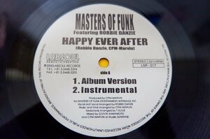 T2-072＜12inch/美盤＞Masters Of Funk /「Happy Ever After / A Party Ain't A Party」