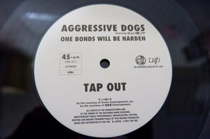 T2-161＜12inch/美盤＞AGGRESSIVE DOGS featuring ラッパ我リヤ / TAP OUT