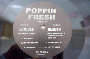 T2-194＜12inch/美品＞「Lumidee / Never Leave」「Eminem / Lose Yourself」