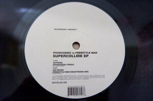 T2-204＜12inch/独盤＞Phonogenic & Freestyle Man / Supercollide EP