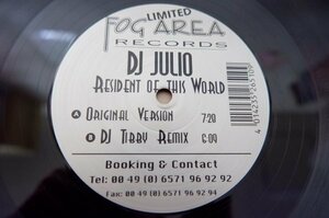 T2-228＜12inch＞DJ Julio / Resident Of This World