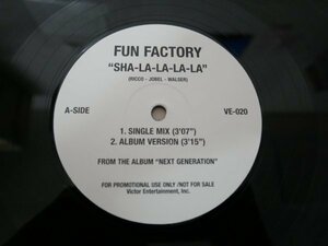 T2-338＜12inch/PROMO＞「Fun Factory / Sha-La-La-La-La」「Axel Force / I Don't Want To Miss A Thing」
