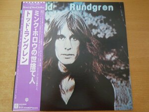 X2-032＜帯付LP/プロモ/美品＞トッド・ラングレン / ミンク・ホロウの世捨て人