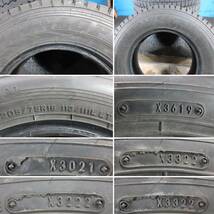 DUNLOP WINTERMAXX LT03M 205/75R16 113/111L LT 6本 №07047 室内保管 スタッドレスタイヤ 冬タイヤ トラック キャンターエルフ_画像10