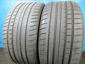 パンク修理済 グッドイヤーイーグル ランフラット GOODYEAR EAGLE F1☆RUNFLAT 275/35R19 100Y 2本Set №07216F 室内保管 夏タイヤ