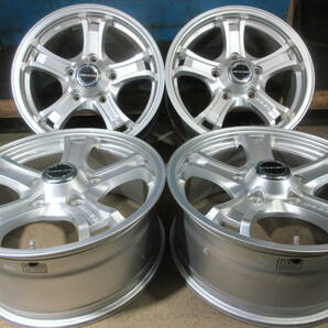 アルミホイール Weds KEELER FIELD キーラー 18x8J 5H150 +52 ハブ110 4本セット №07258 室内保管 ランクル100 ランクル200の画像2