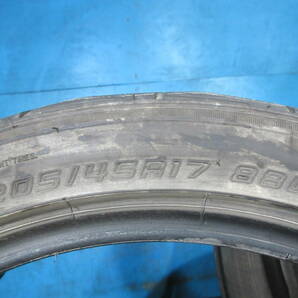 2019年製 中古ダンロップタイヤ DUNLOP DIREZZA DZ102 205/45R17 88W 2本Set №07288I 室内保管 夏タイヤ オンロードタイヤの画像6