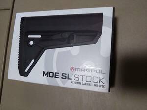 実物 MAGPUL MOE SL ストック ＆ 実物 MAGPUL Rubber Butt-Pad セット AR15 M4 マグプル PTW トレポン ガスブロ