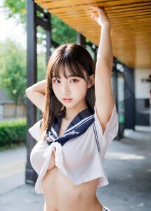 美女 グラビア A4 ポスター 高級写真用紙 写真 美人 アダルト イラスト セクシー アートポスター 印刷物 P8717