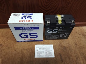 台湾GS　GT14B-4　BT1100,FJR1300,FZS1000/S,MT-01,XJR1300,ドラッグスター XVS1100,Vmax1200などに！