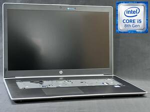 □【Core i5/第8世代/完全ジャンク/パーツ取り】 HP ProBook 470 G5 Core i5-8250U RAM 無 HDD 無 ノートPC 通電NG □ W01-0131