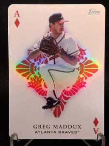 グレッグ・マダックス エース 【2023 TOPPS SERIES 1 ALL ACES GREG MADDUX AA-3】 アトランタ・ブレーブス MLB レジェンド