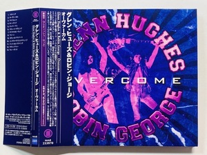 グレン・ヒューズ＆ロビン・ジョージ/オーヴァーカム 国内仕様 帯付♪ MAR23970 Glenn Hughes Robin George Overcome 新作